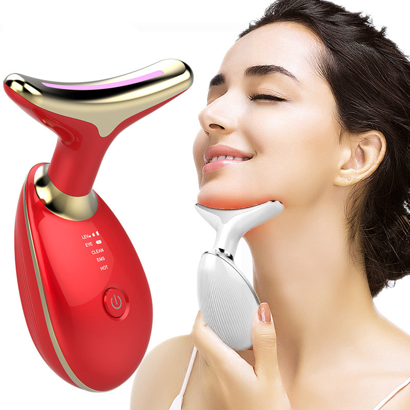 EMS Thermal Neck & Face Tightening Massager