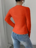 Women's Elegant Crew Neck Sweater