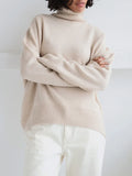 Jade Turtleneck Knit Sweater