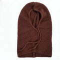 Women's Knitted Hooded Balaclava Hat