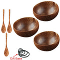 Natural Coconut Bowl & Spoon 100% Natural