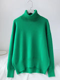 Jade Turtleneck Knit Sweater