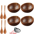 Natural Coconut Bowl & Spoon 100% Natural