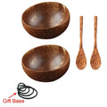 Natural Coconut Bowl & Spoon 100% Natural