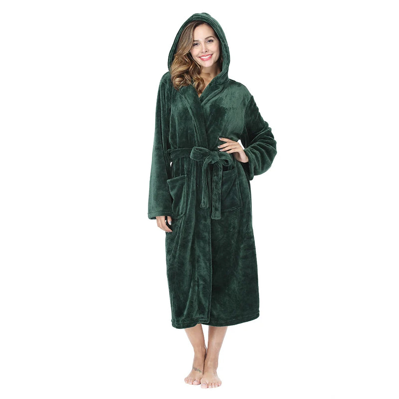 Hooded Luxury Bathrobe