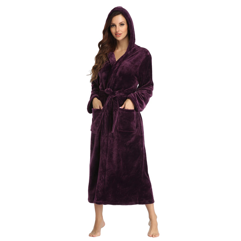 Hooded Luxury Bathrobe