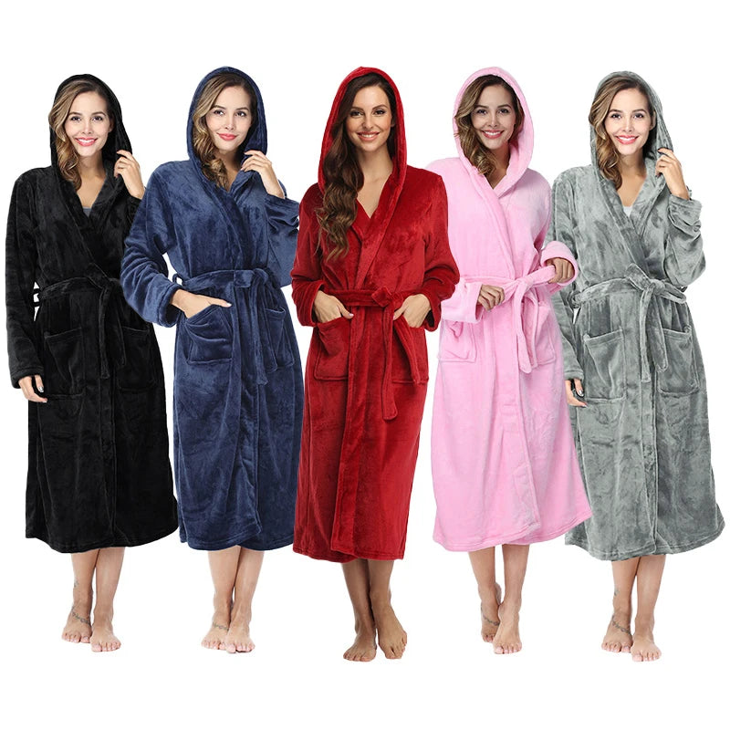 Hooded Luxury Bathrobe