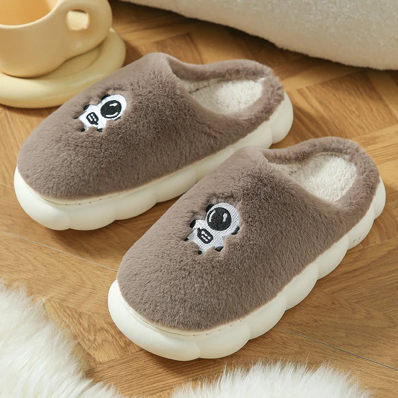 Winter Slippers - Indoor cotton with plush