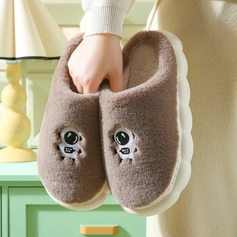 Winter Slippers - Indoor cotton with plush